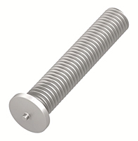 Flanged Aluminum Capacitor Discharge Weld Studs (UNC & UNF)