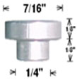 Stainless Steel Keyhole Stud - 2