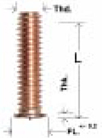 Capacitor Discharge Weld Studs (metric)