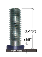 Partial Thread Drawn Arc Weld Studs (Partial Thread Welded)