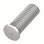 Flanged Aluminum Capacitor Discharge Weld Studs (UNC & UNF) (Thread Size - 1/4-20)