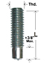 Partial Thread Drawn Arc Weld Studs